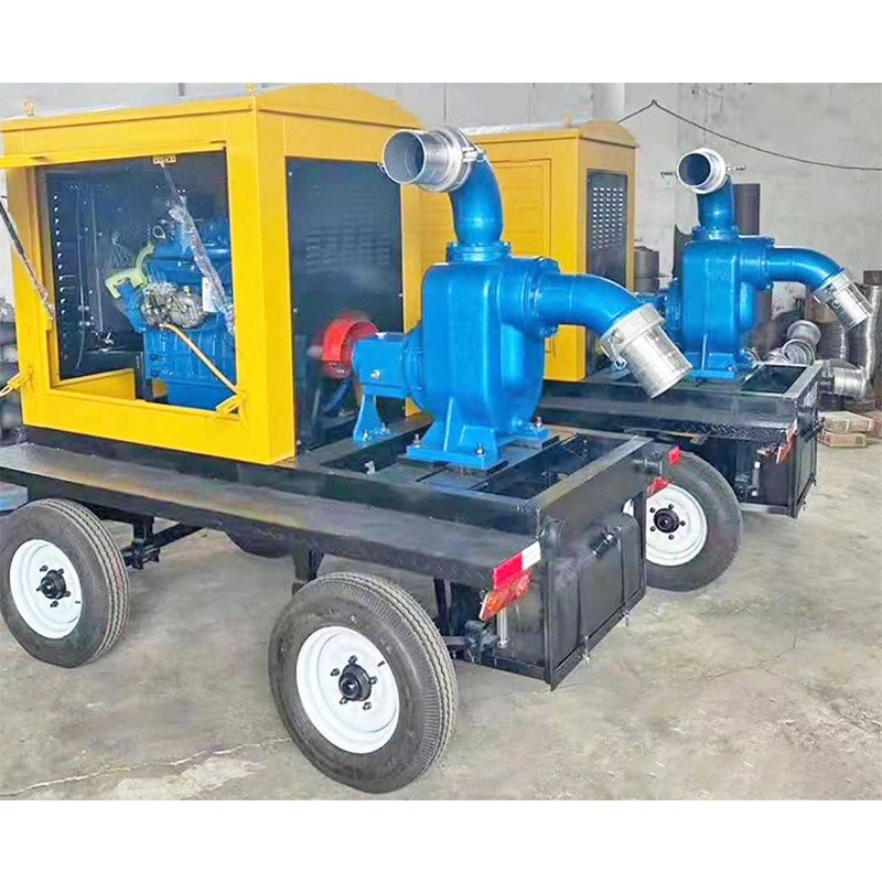 Mobile Farm Diesel Engine Pump Water