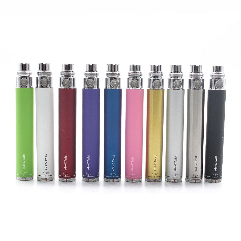 Factory Direct Sales Custom EGO Twist Electronic Cigarette Vapes Battery Wholesale