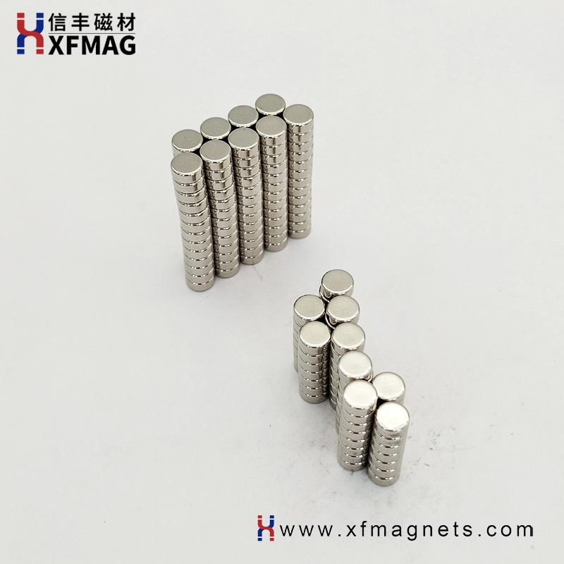 D10*3 Cylinder Magnetic Rare Earth Strong Permanent Nickel N35sh Neodymium NdFeB Magnet