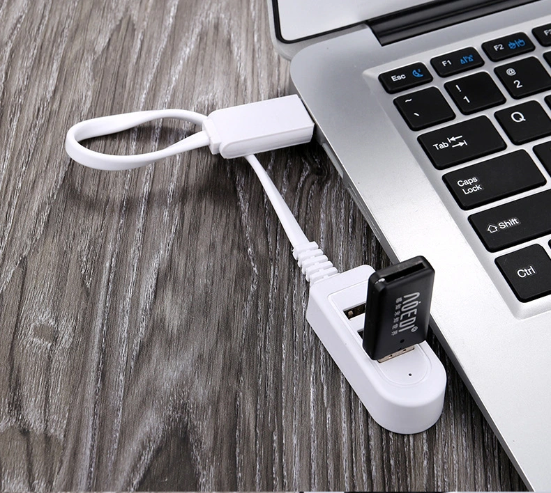 High-Speed 1m 3 Port USB3.0 Multi Function Docking Hub for Mobile Phone/Tablet, Computer Expansion