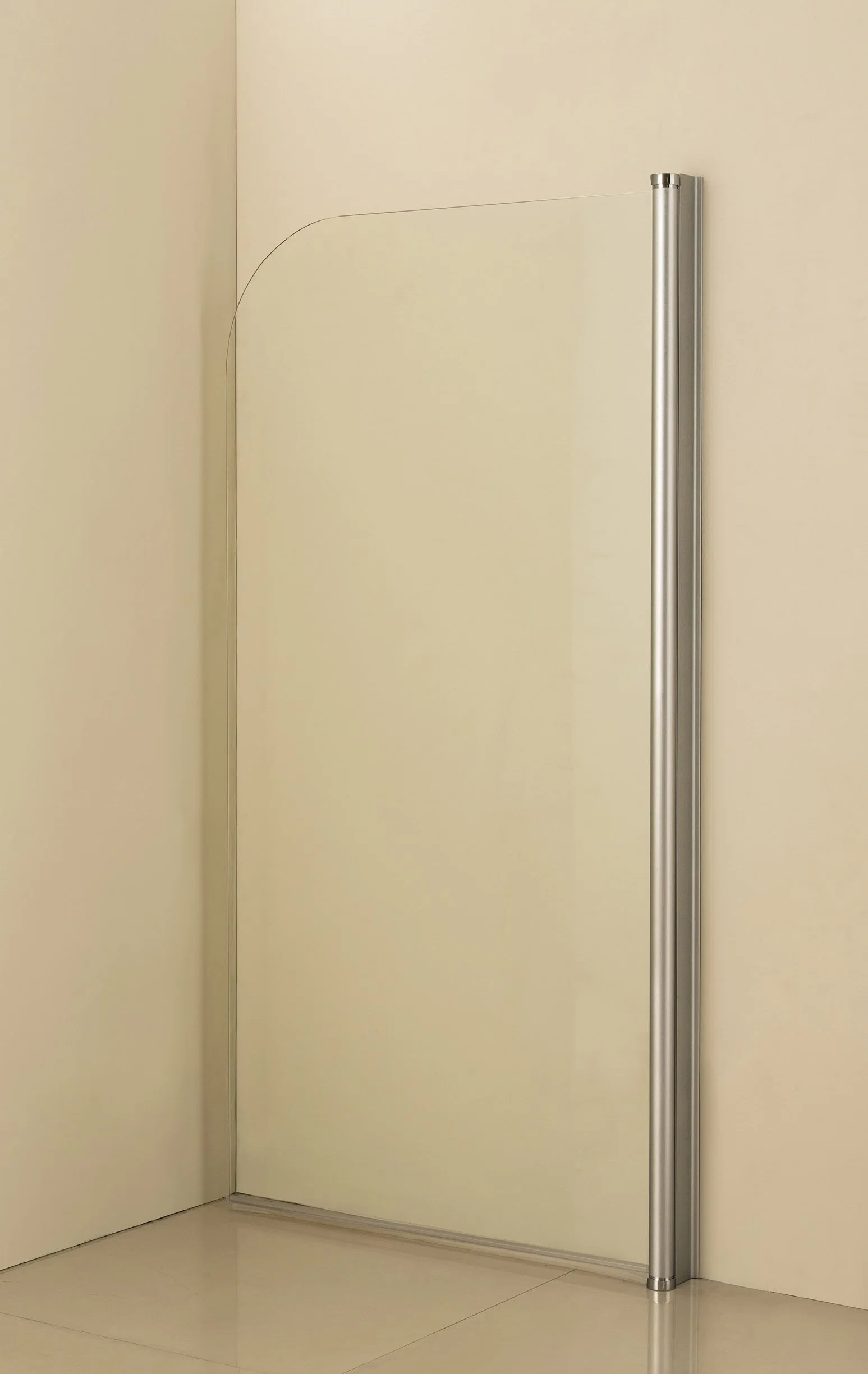 Clear Tempered Fiberglass Shower Glass (TL-423)