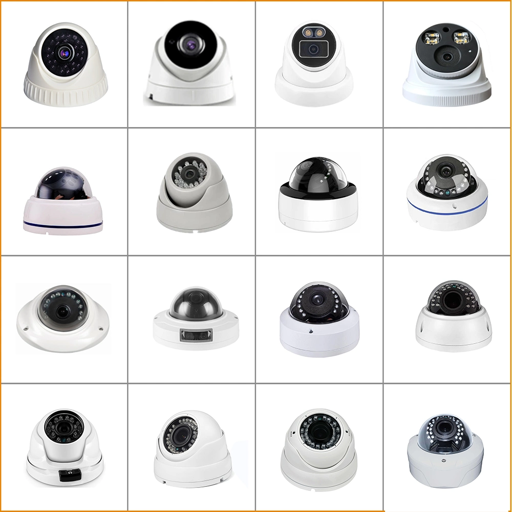 Hot Selling H. 265 Onvif Vandal-Proof Dome Color Day Night Starlight 4K 8MP IP Camera