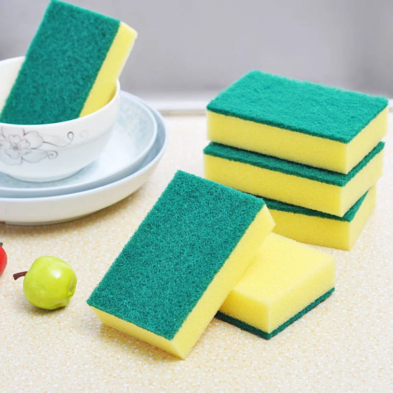 Dish Scrub Kitchen Cleaning Sponge Heavy Duty Non Scratch All Purpose Sponge