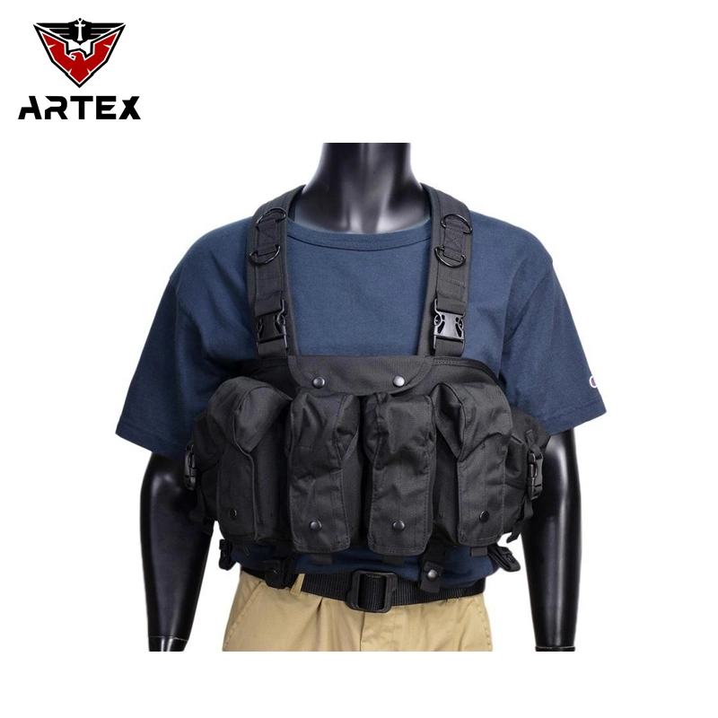 Outdoor Vest Lightweight Quick Release Combat Training Tactical Chest Hanger Tactical Magazine Bag