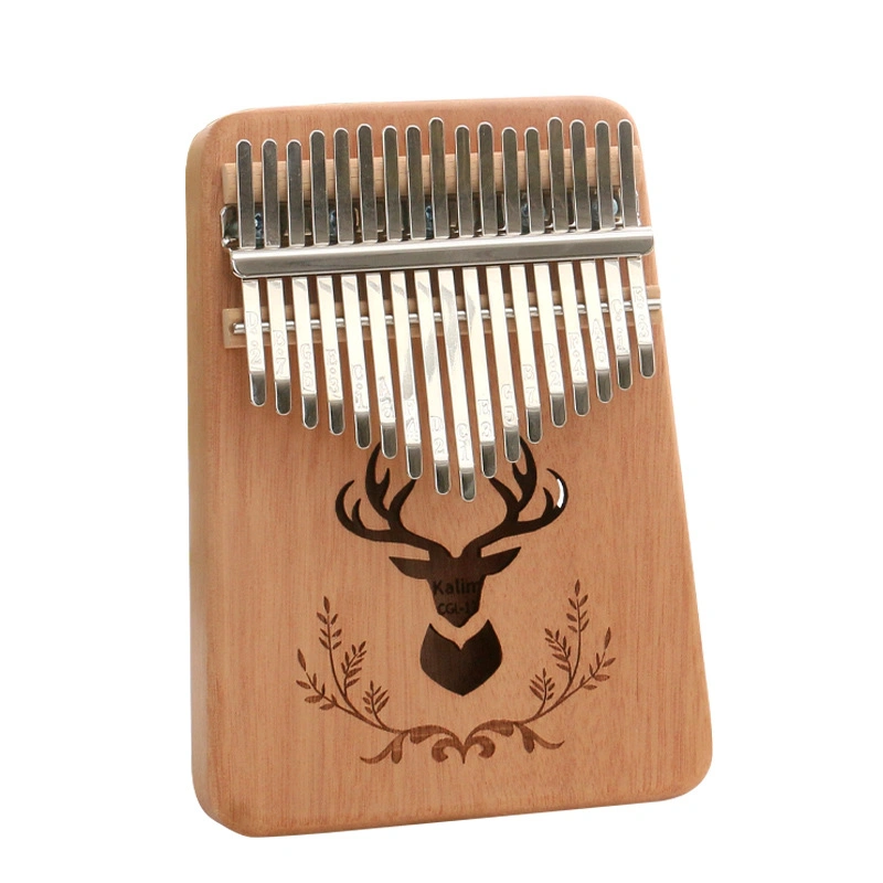 Good Sound 17 Keys Wooden Thumb Finger Piano Musical Instrument Kalimba