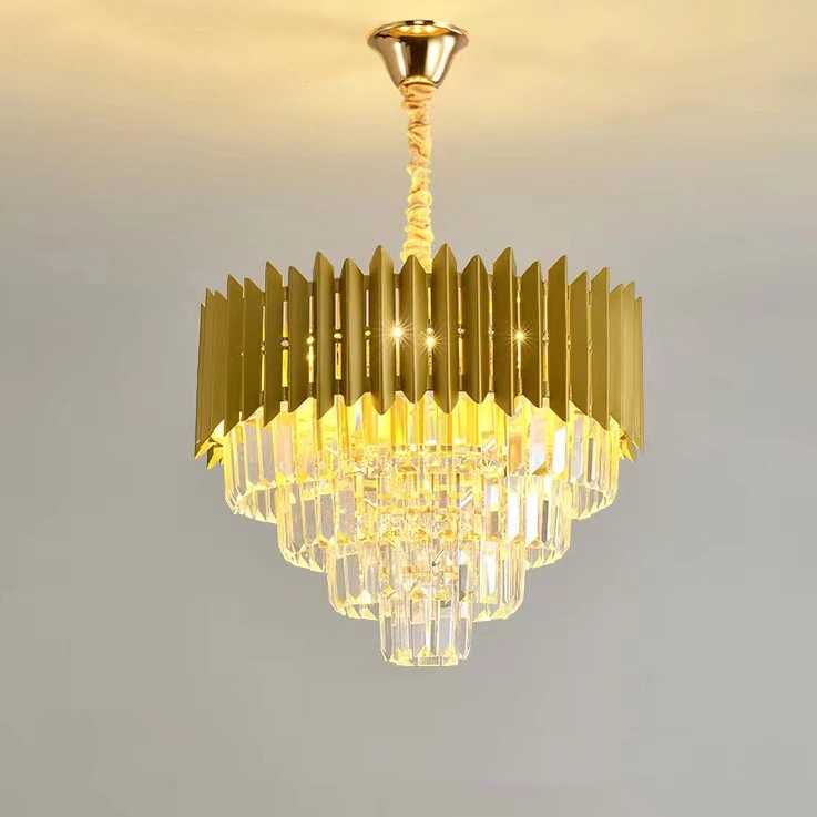 Konig Lighting China Crystal Light Chandelier Factory Hotel Hall Large Crystal Chandelier Pendant Lamp for Restaurant OEM ODM Custom Crystal Ceiling Lamp