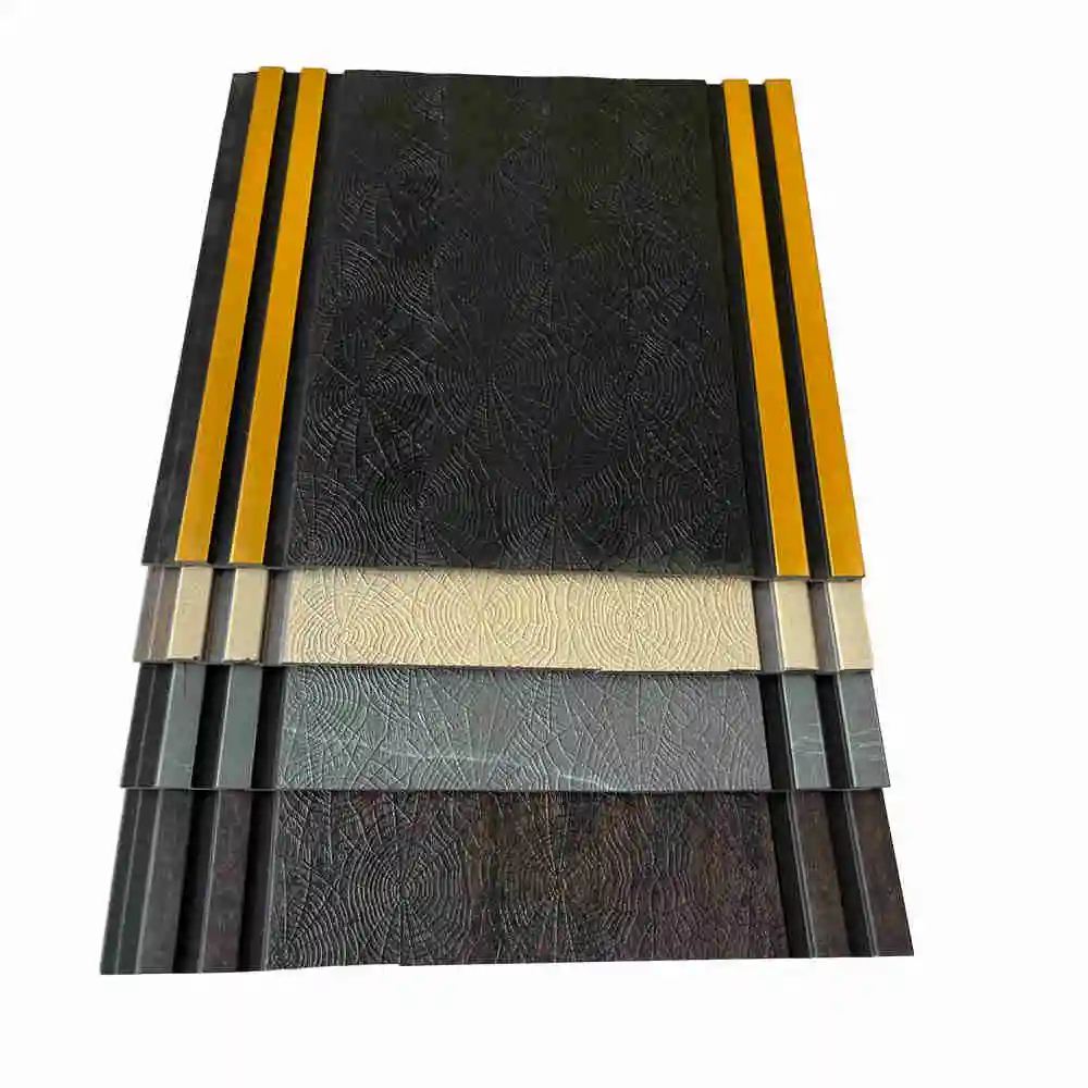 Precio de fábrica Decorativo a medida a prueba de fuego techo de chapa de PVC Panel PS decoración interior pared interior PVC PS acanalado Wallboard Interior PS techo