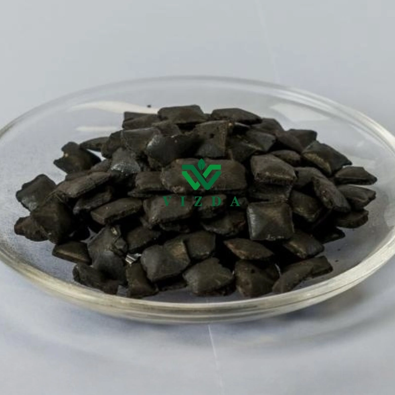 Factory Hot Selling Shiny Flake Potassium Humate 100% Water Soluble