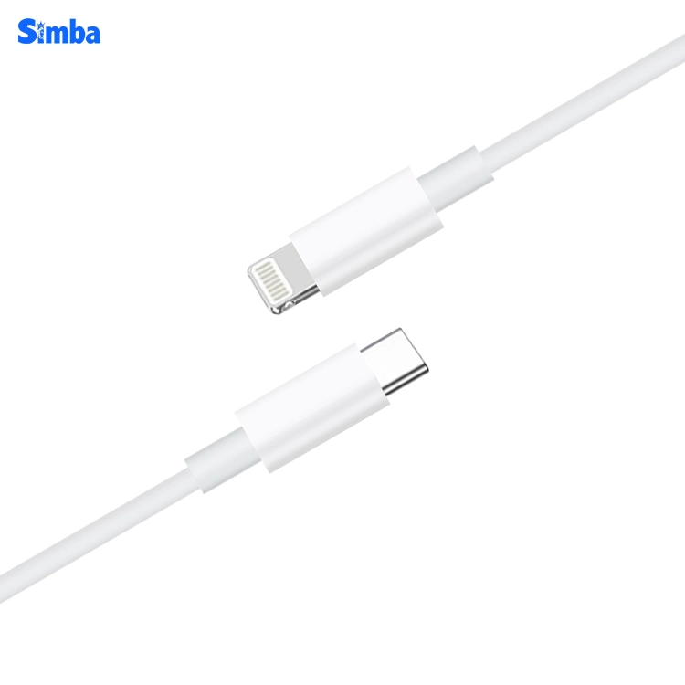 Factory Wholesale/Supplier Data Cable 3A Fast Charging for Apple Phone C Tolighting Mobile Phone Charging Cable 1.2m