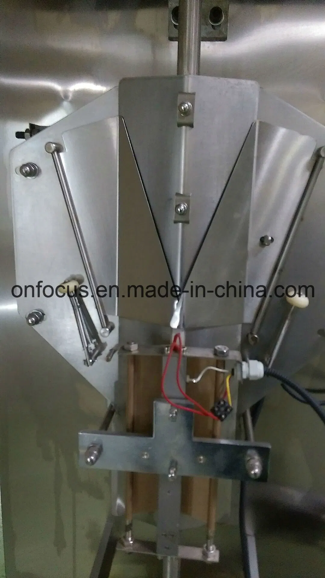 Vertical Automatic Counting System Sachet Small Fruit Juice Factory