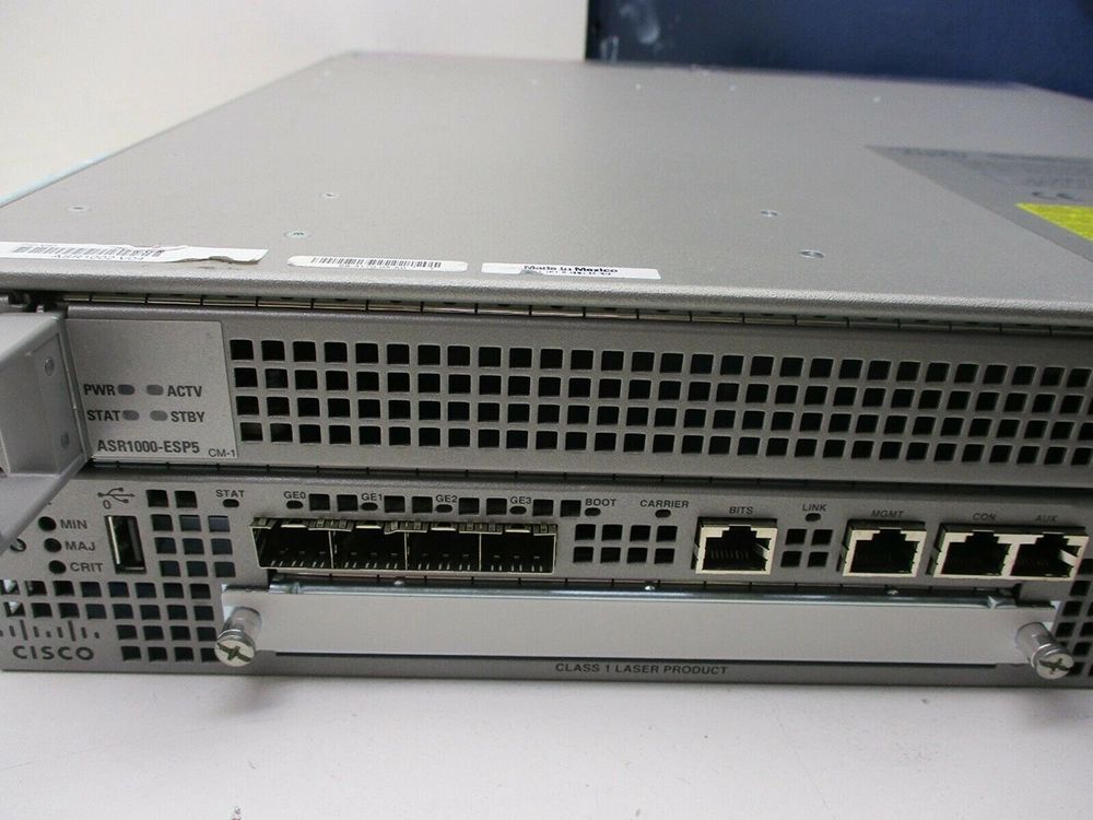 Маршрутизаторы Cisco ASR 1000 - Esp5 Cisco ASR1K встроенные службы процессора 5 Гбит/с ASR1002 Ethernet маршрутизатора