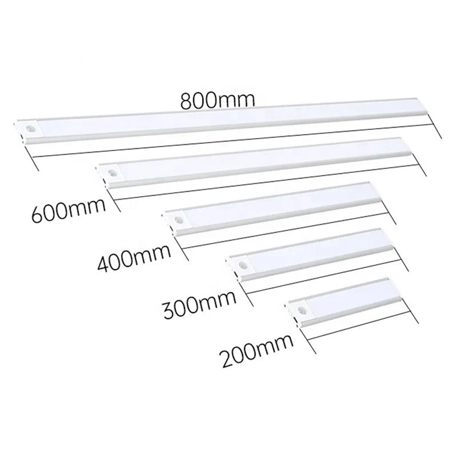 Drahtlose funktionale Mikrowelle Induktions-LED-Kabinelleuchten Sensor Schublade LED Nachtlicht