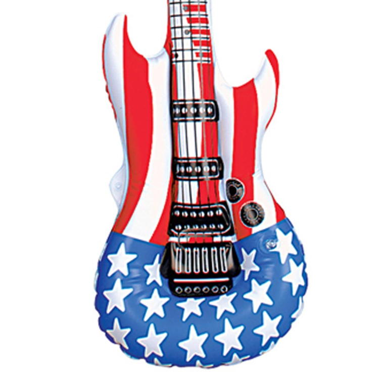 Aufblasbare Us Flagge Gitarre