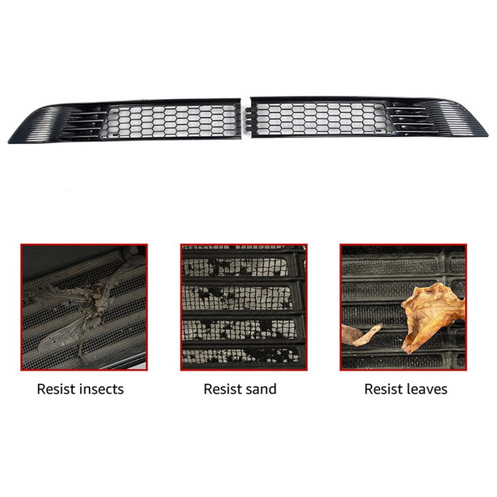 Vorderer Grillrost Mesh Anti-Insect Dust Grille Gittereinsatz Unterer Stoßfänger Grill Trim Cover Net Body Kit Zubehör für Tesla Modell Y