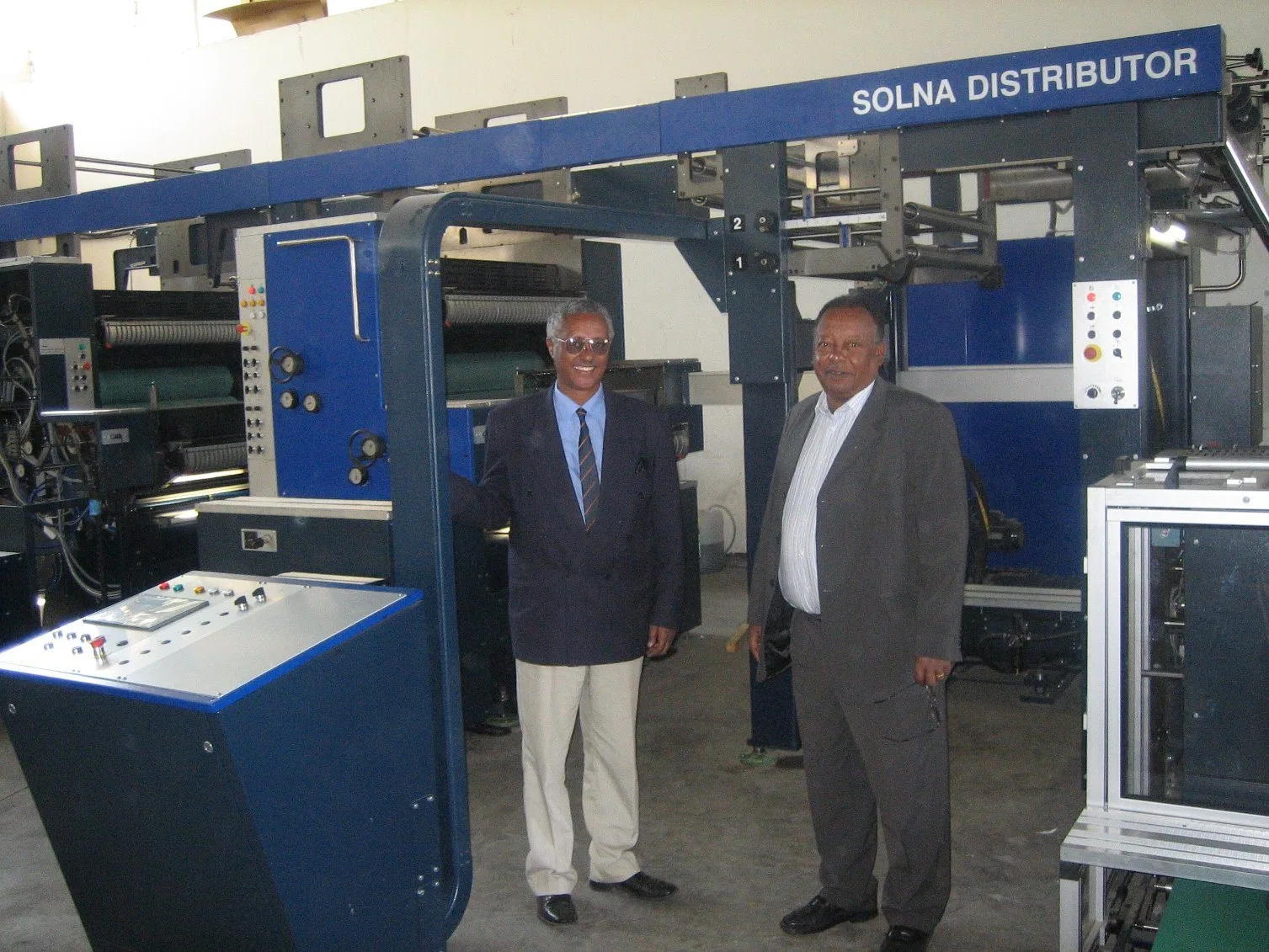 Solna D300A-F400A Book Web Printing Machine with Cutoff 560