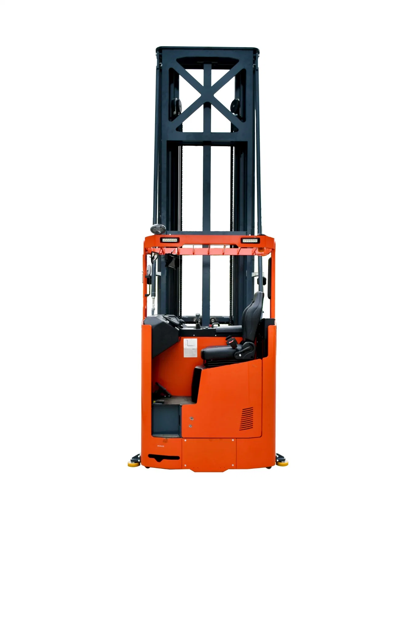 Reach Forklift Full Power Battery Forklift Pallet Truck Electric Stacker Vna Truck Forklift Pallet Truck