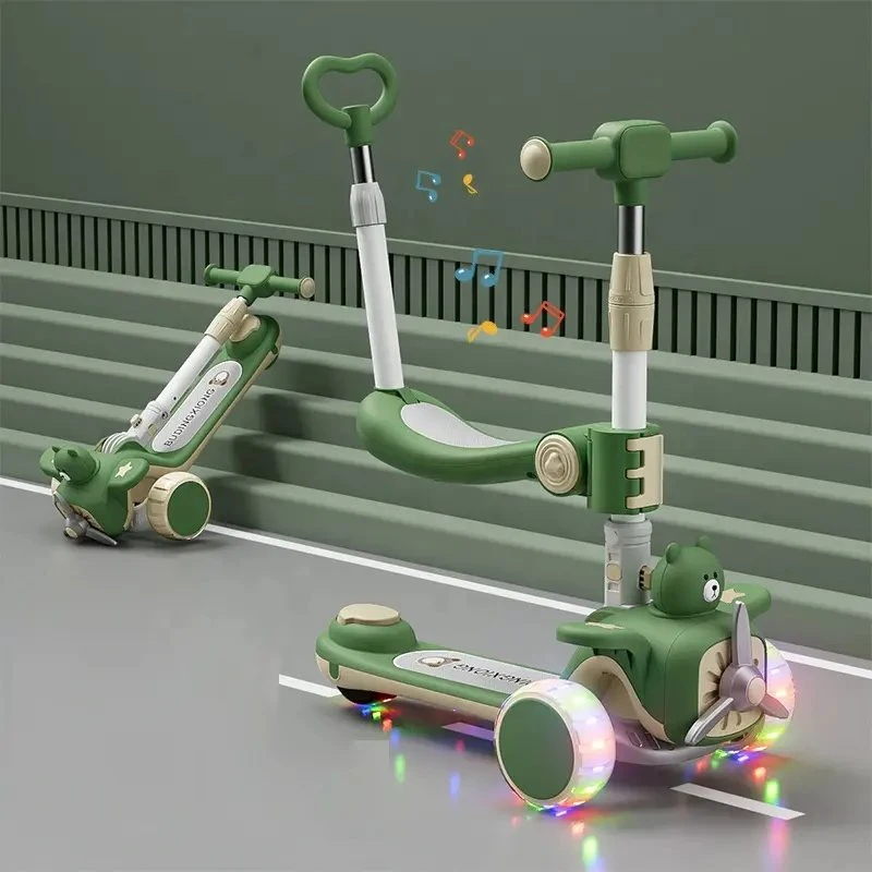 3 Wheel Bicycle Baby with Seat Child Push Scooter Kids Scooter