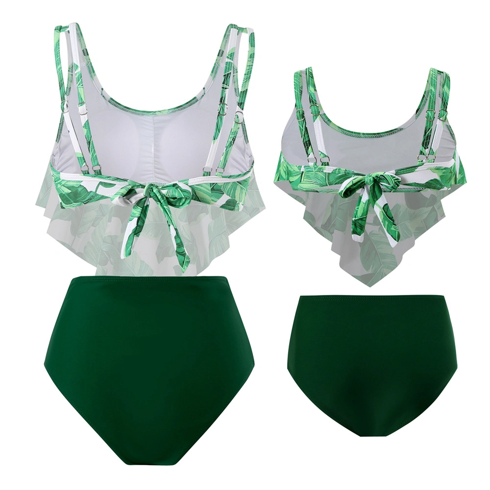 Wholesale/Supplier Customized Two-Piece Swim Wear Parent-Child Beach Split Bathing Suit