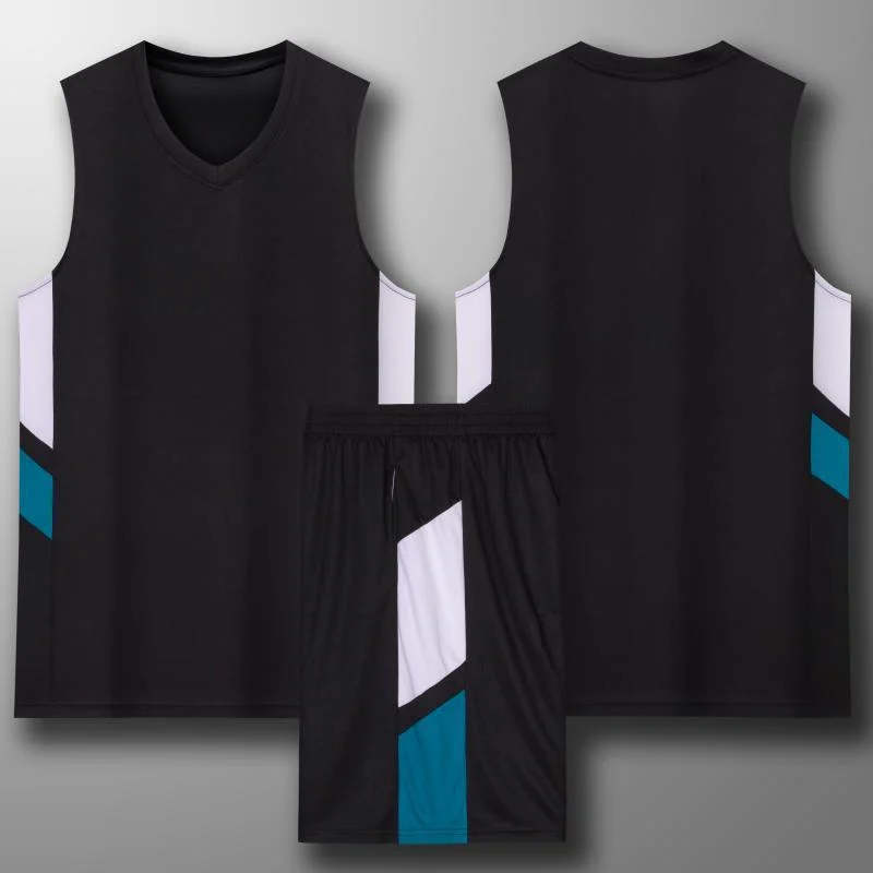 New Design Basic Cheap Dri Fit Basketball Jersey and Shorts Uniform Set Suits