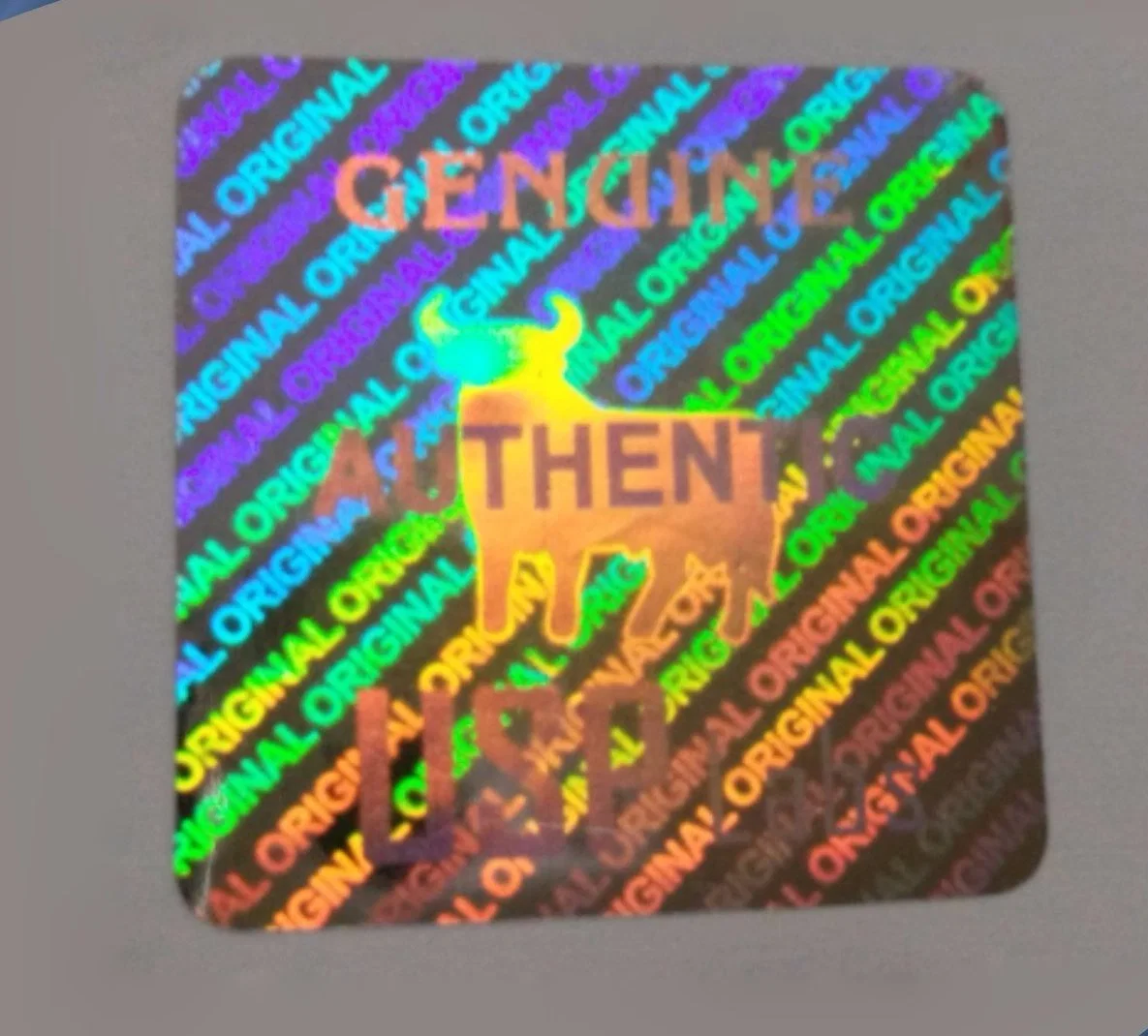 Hot Selling 3D Security Laser Hologram Labels Custom Printing