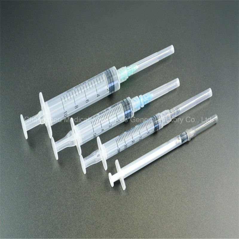 Supply 0.05ml/0.5ml/1ml/2ml/3ml/5ml/10ml Disposable Auto Disable Syringe