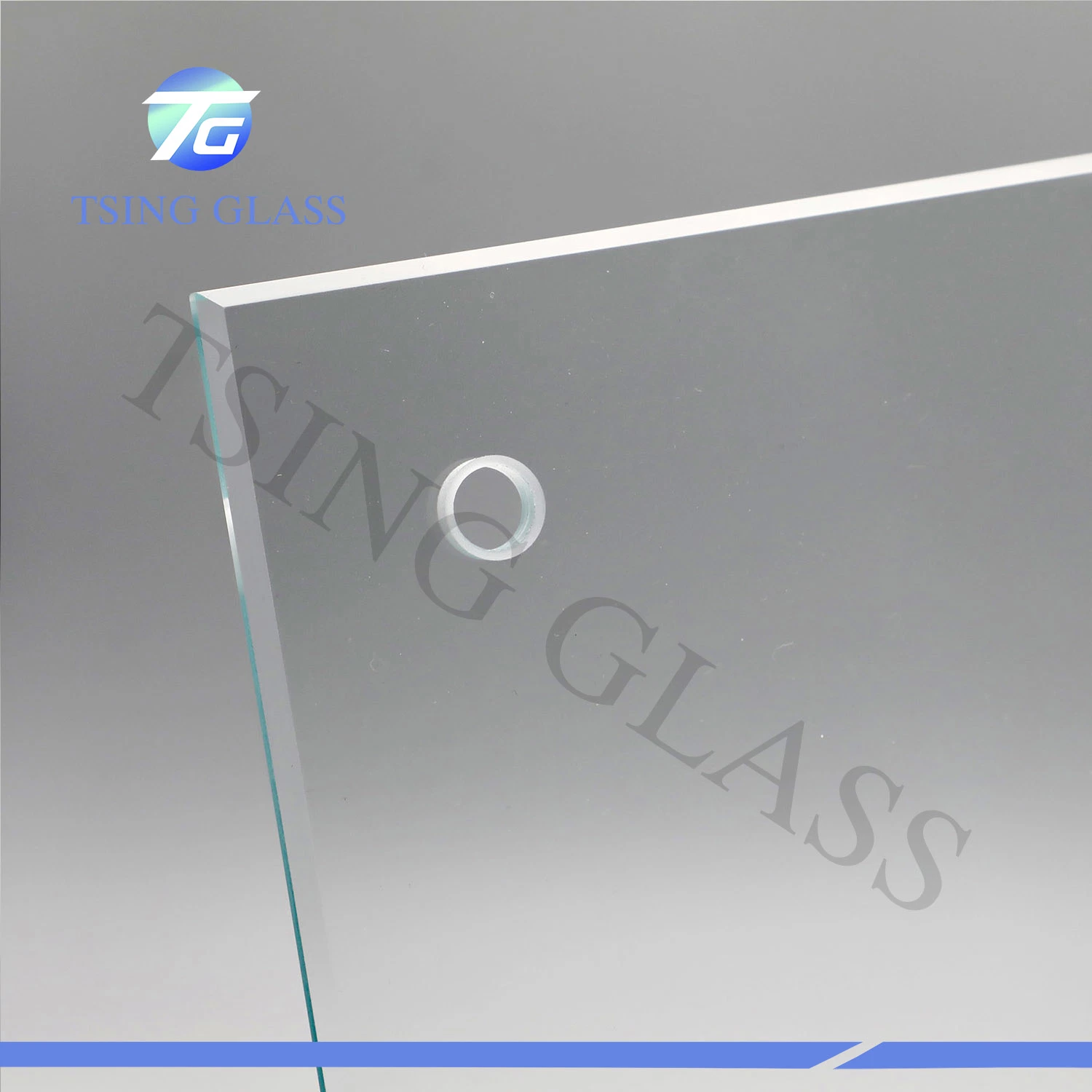 4-19mm Flat Curved Tempered Toughtened Safety Glass Bulletproof Glass for Pool Fence, Table Top, Shower Door/ Windows/Food Equipment