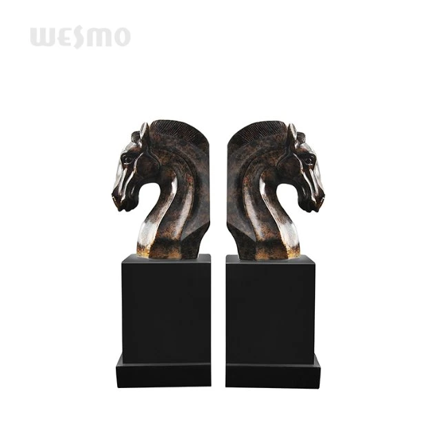 Desktop Decoration Bookend Modern Art Resin Craft