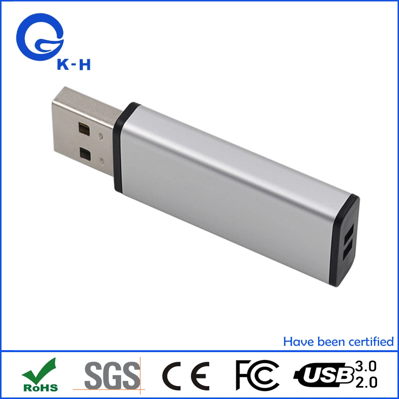 ذاكرة فلاش USB 2.0 3.0 سعة 16 جيجابايت من الألومنيوم المعدني الكلاسيكي