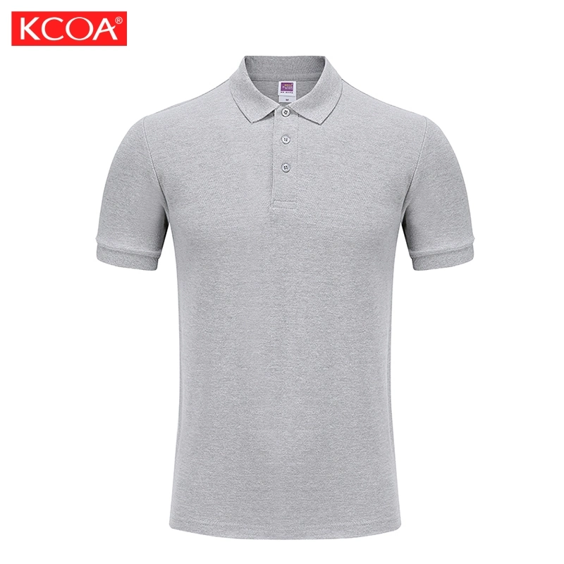 Cheap 2021 Rouge Polo en coton promotionnel vierge pour les hommes