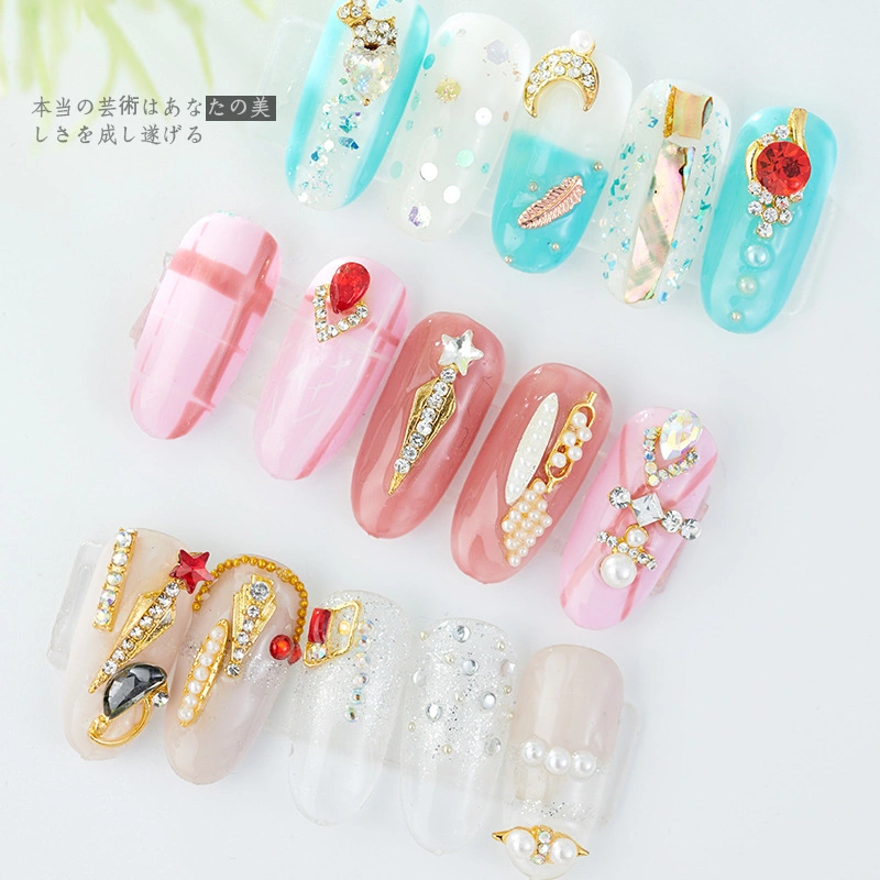 3D Strip Triangle Nail Art Charms