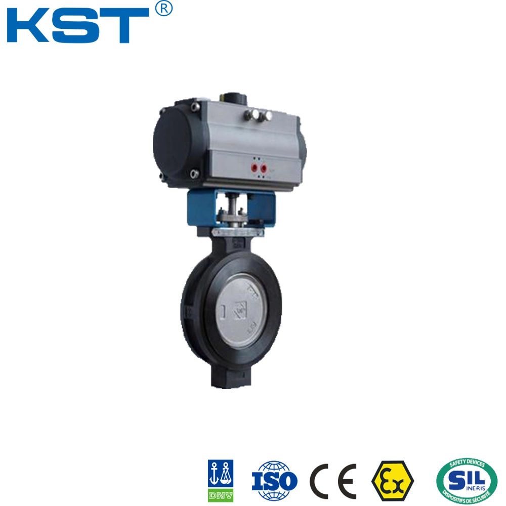 Low Pressure (Pn&lt; 1.6MPa) Industrial Usage Cast Iron EPDM Lined Butterfly Valve