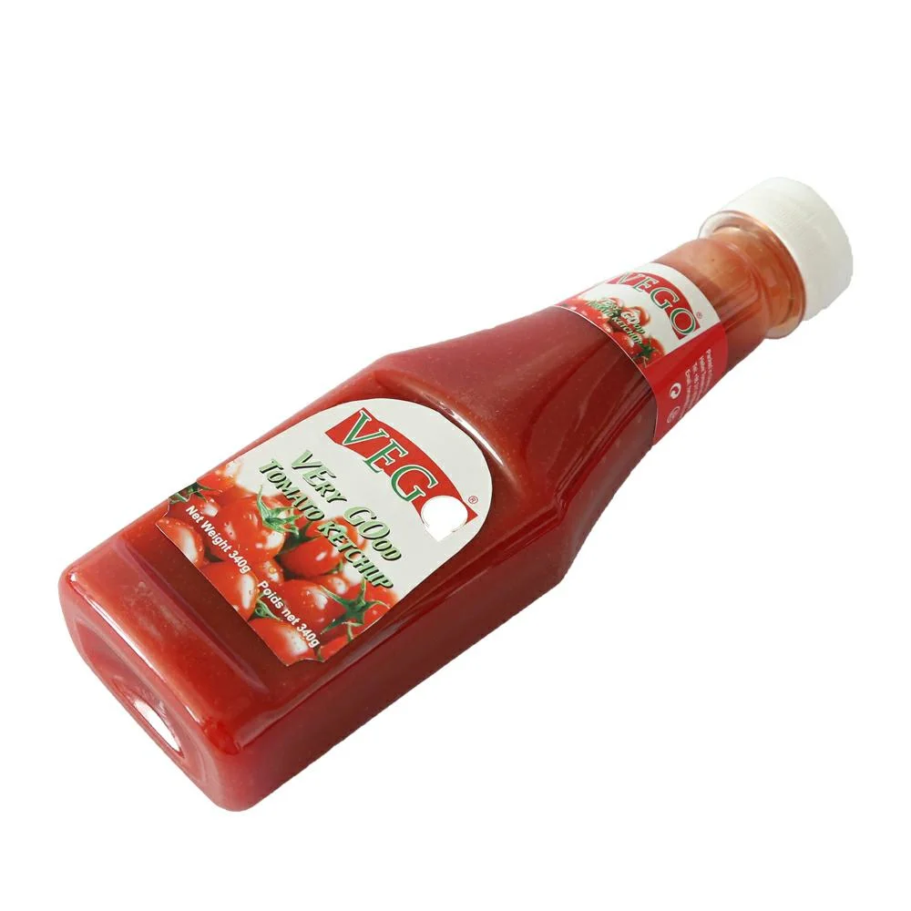 Tomato Ketchup Aseptic Tomato Sauce 340g Tomato Sauce in Bottle