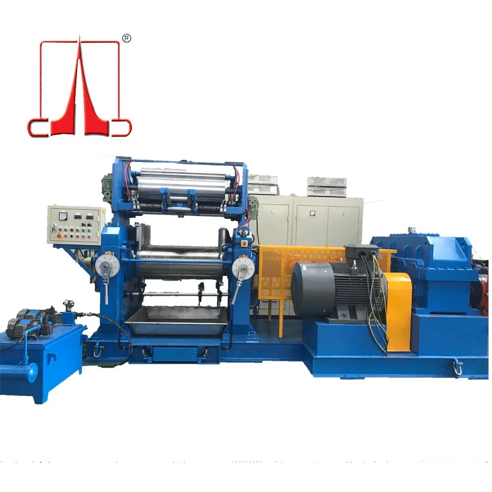 Two Roll Opening Mixing Mill with High Safety Performance for Rubber Sheet