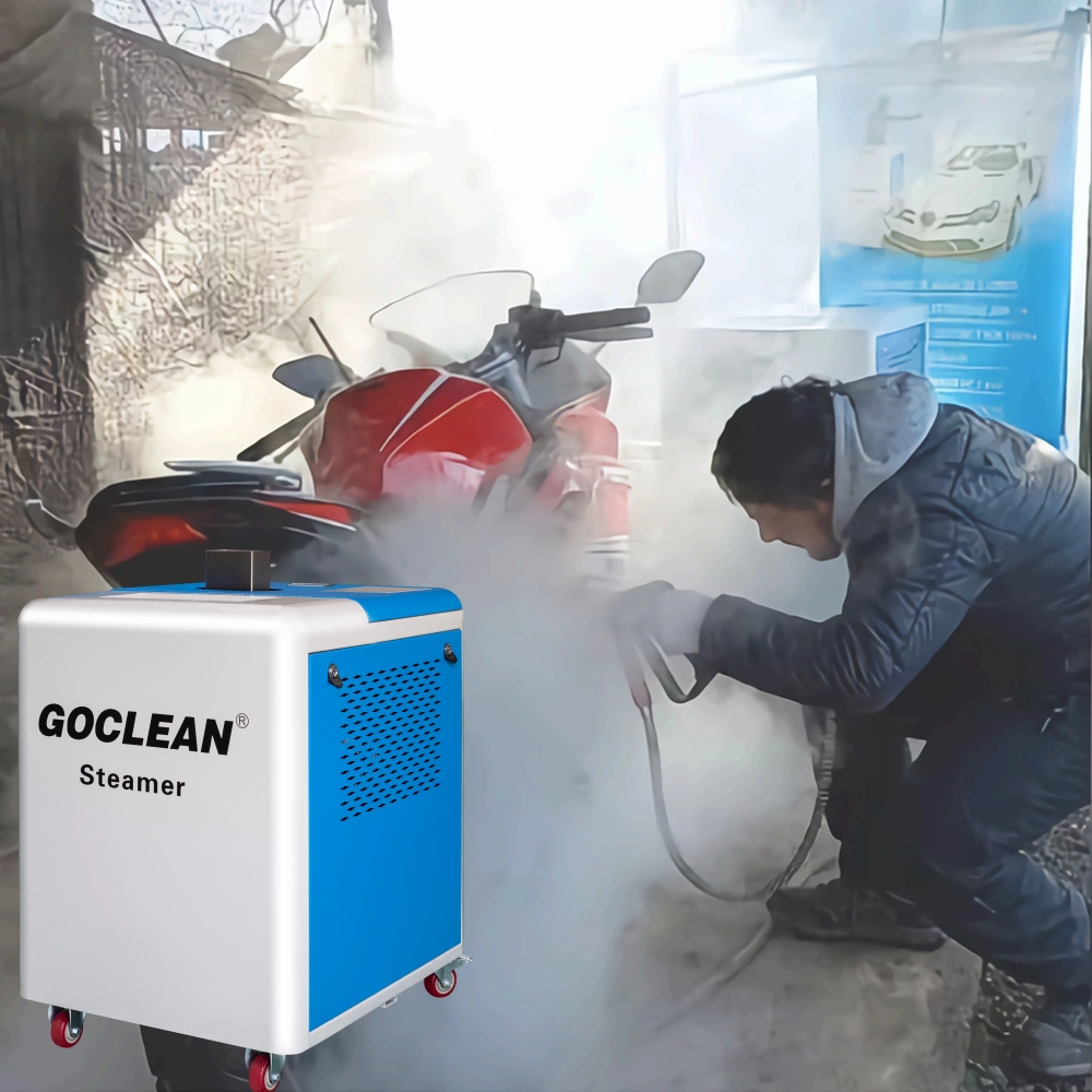 China High Quality Stainless Steel Mini Portable Electric High Pressure Steam Car Washer