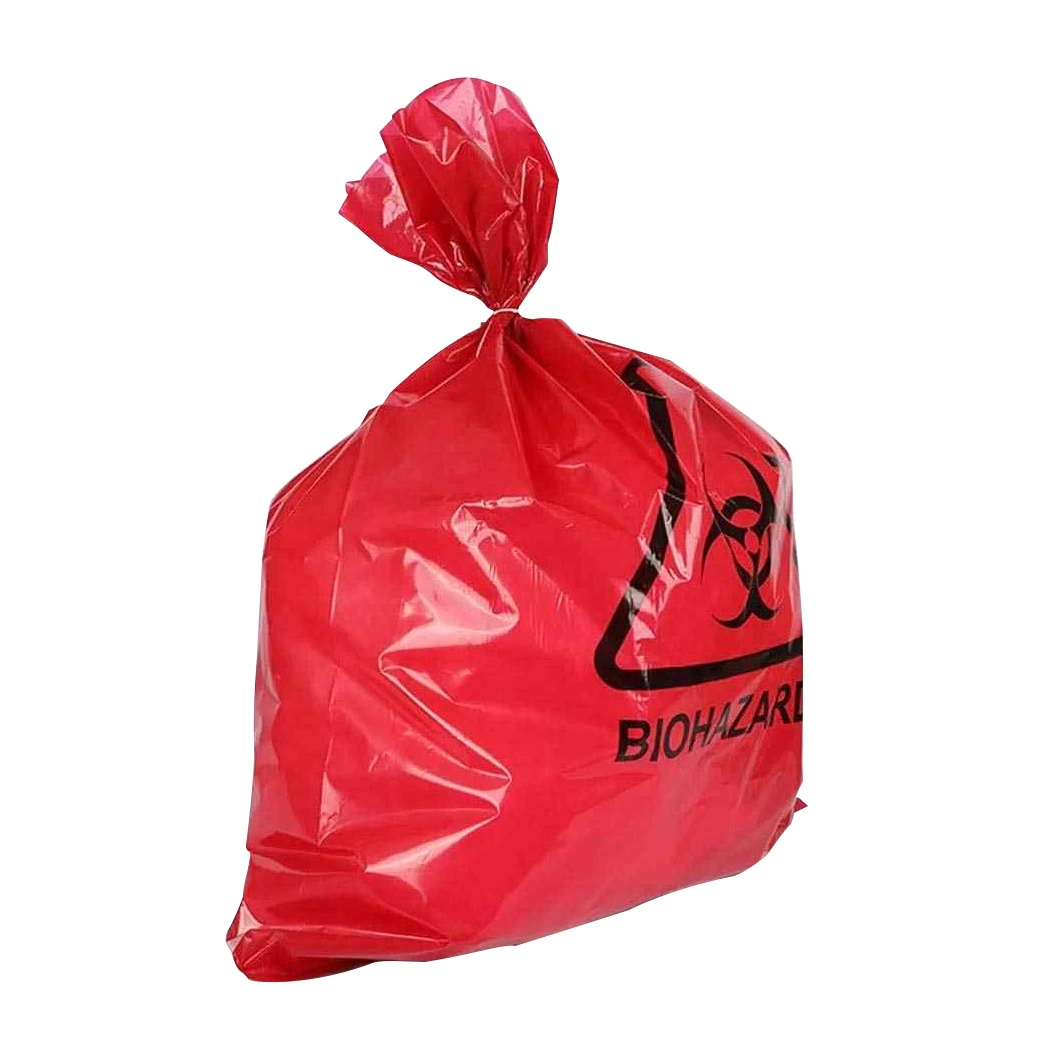 High Quality Yellow Disposable Autoclave Medical Waste Biohazard Garbage Bag