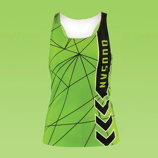 2022 New Arrivial Custom Women Summer Top Sublimation 100%Polyester Sports Vest