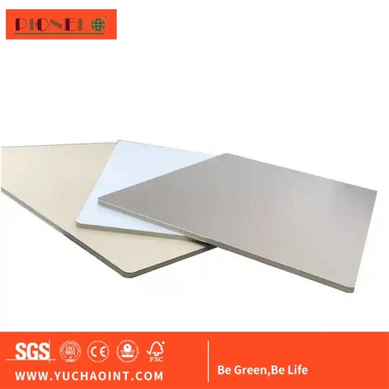 Outdoor Aluminium Composite Panel Building Board Holz Schokolade ACP Gebäude Paneele Blatt