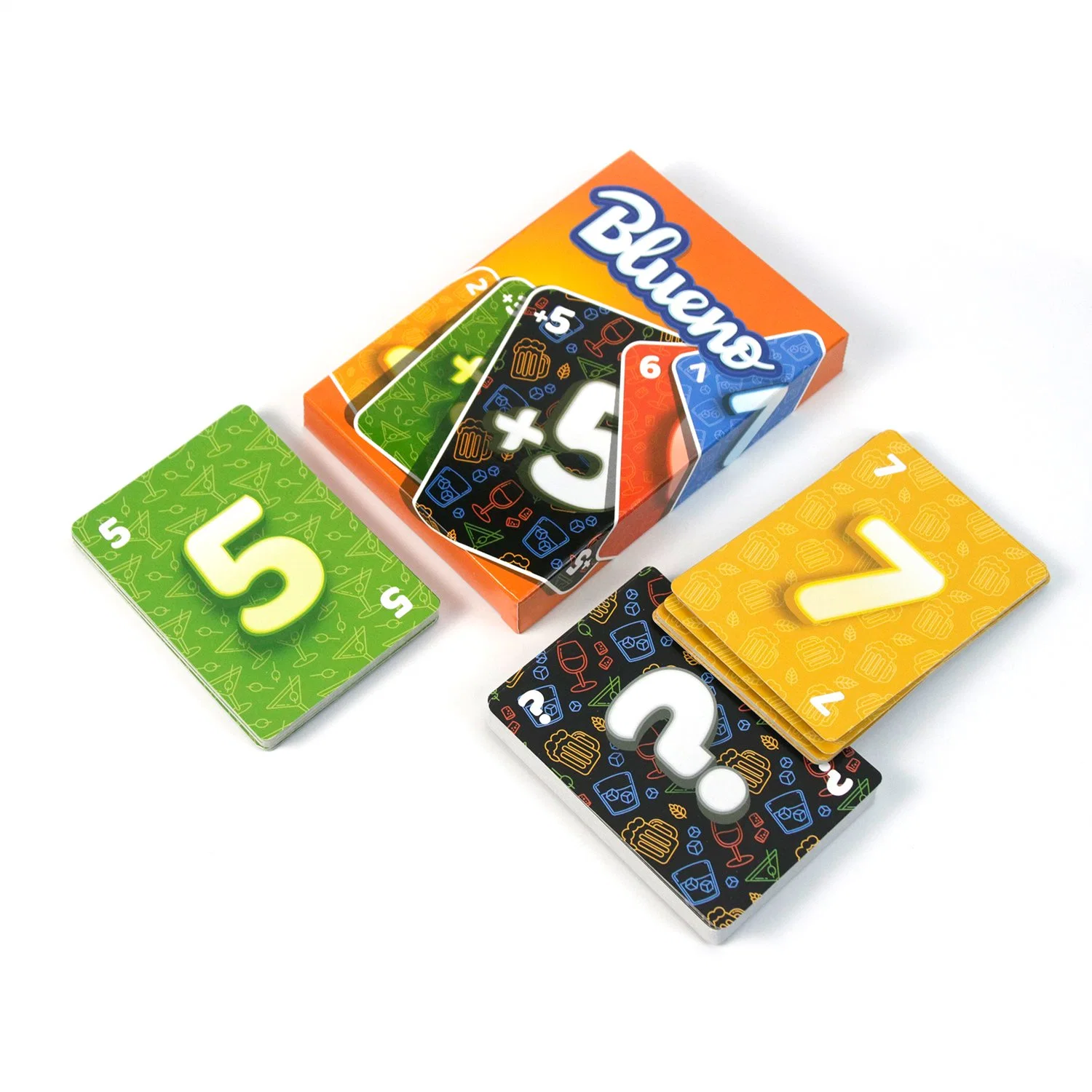 Einfache Benutzerdefinierte Cmyk-Druck Logo Karton Kinder Bildungs Flash-Spiel Karten Spielzeug Verpackung Box Board Spiel-Sets für Kartenspiel