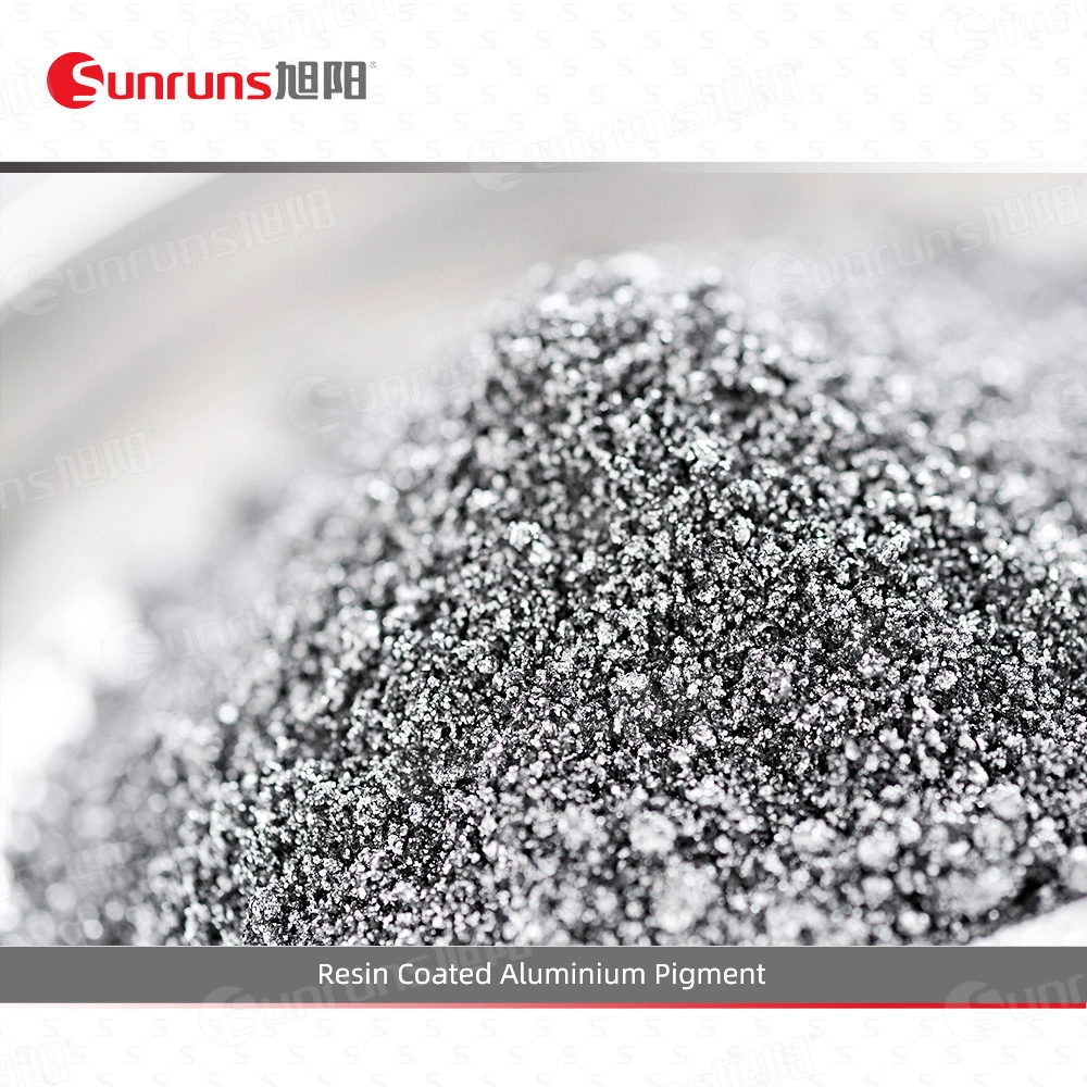 Venta caliente de aluminio recubierto de resina de pasta para los productos de 3c de pigmento de aluminio pintura