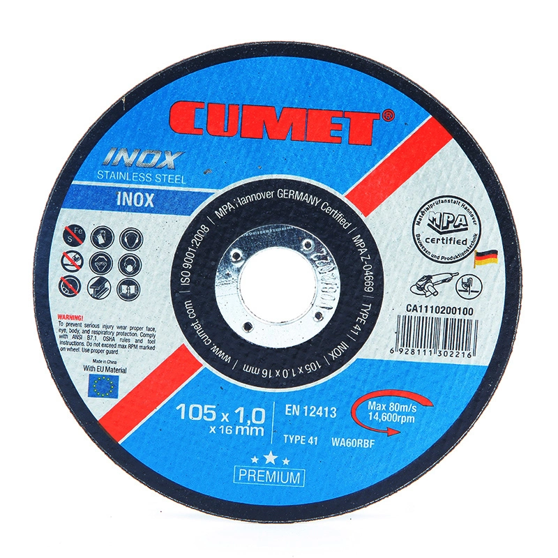 4&amp;Cumet rdquor; режущий диск для Inox металлические стали абразивные материалы