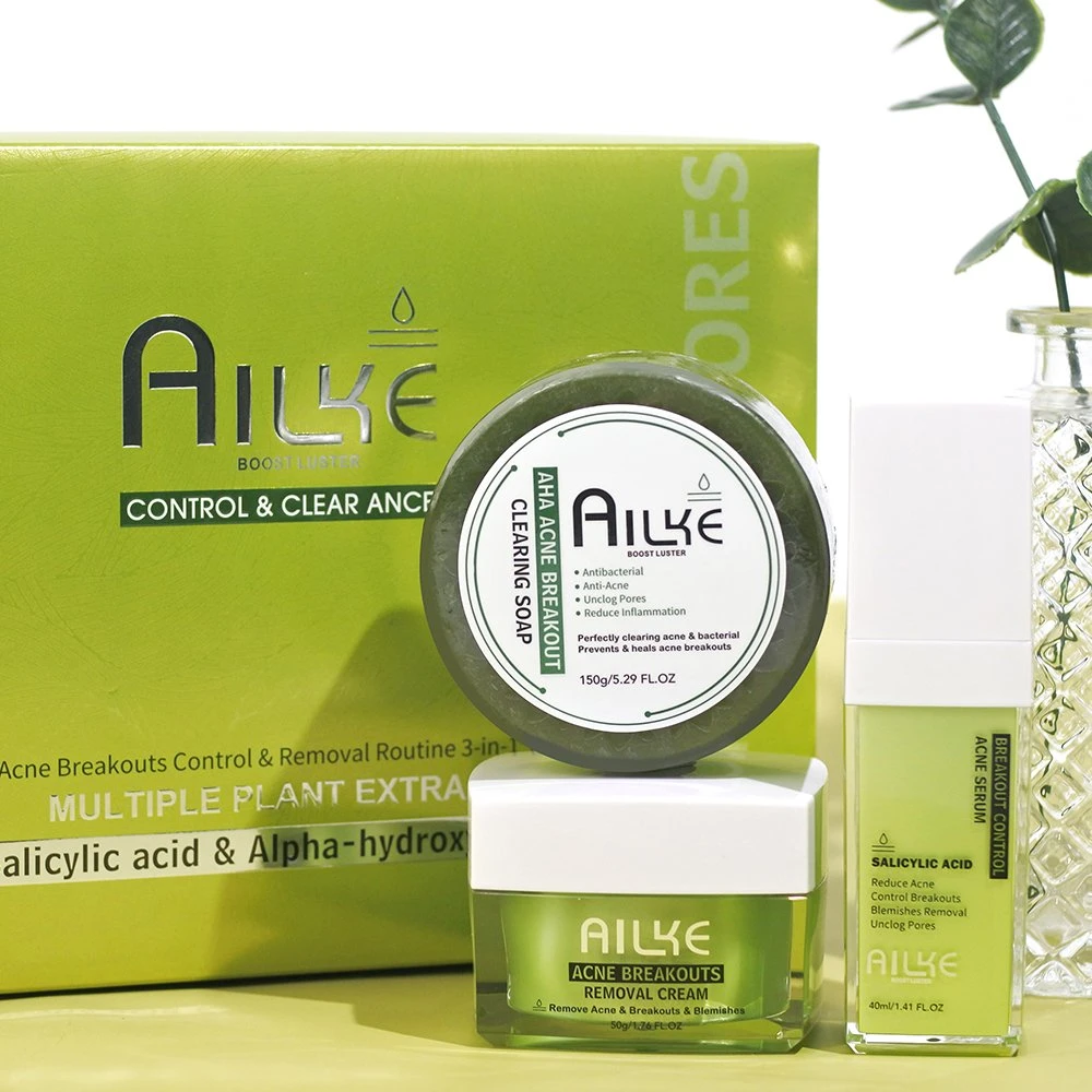 2023 nuevos controles de personalización que exsiten Ance y Breakouts Acne espines Eliminación del acné Hotel hecho a mano Organic Tea Tree tratamiento de acné piel Cuidado de cada día