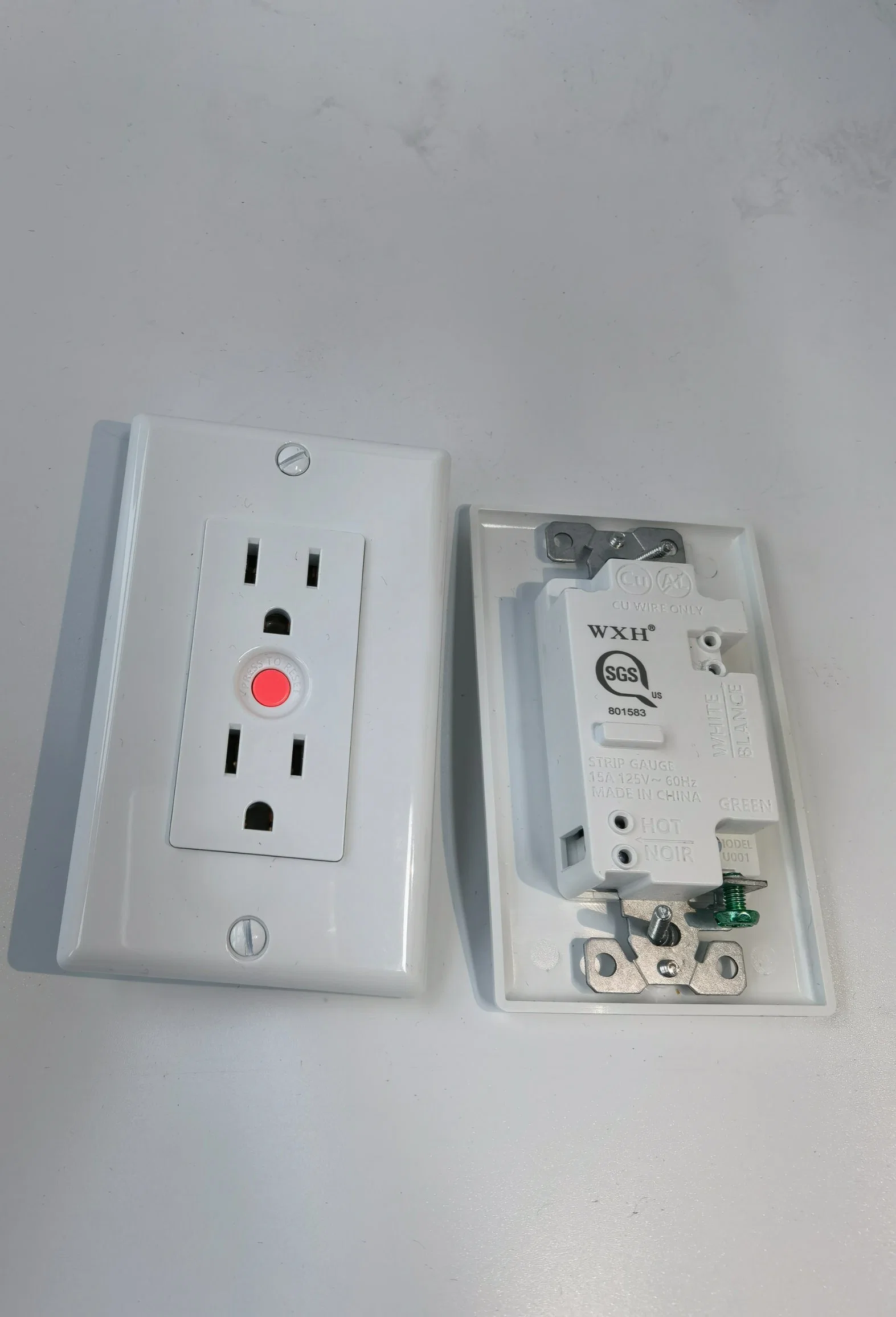 Us Standard Surge Protection Electrical Wall Power Socket Wall Outlets for Home