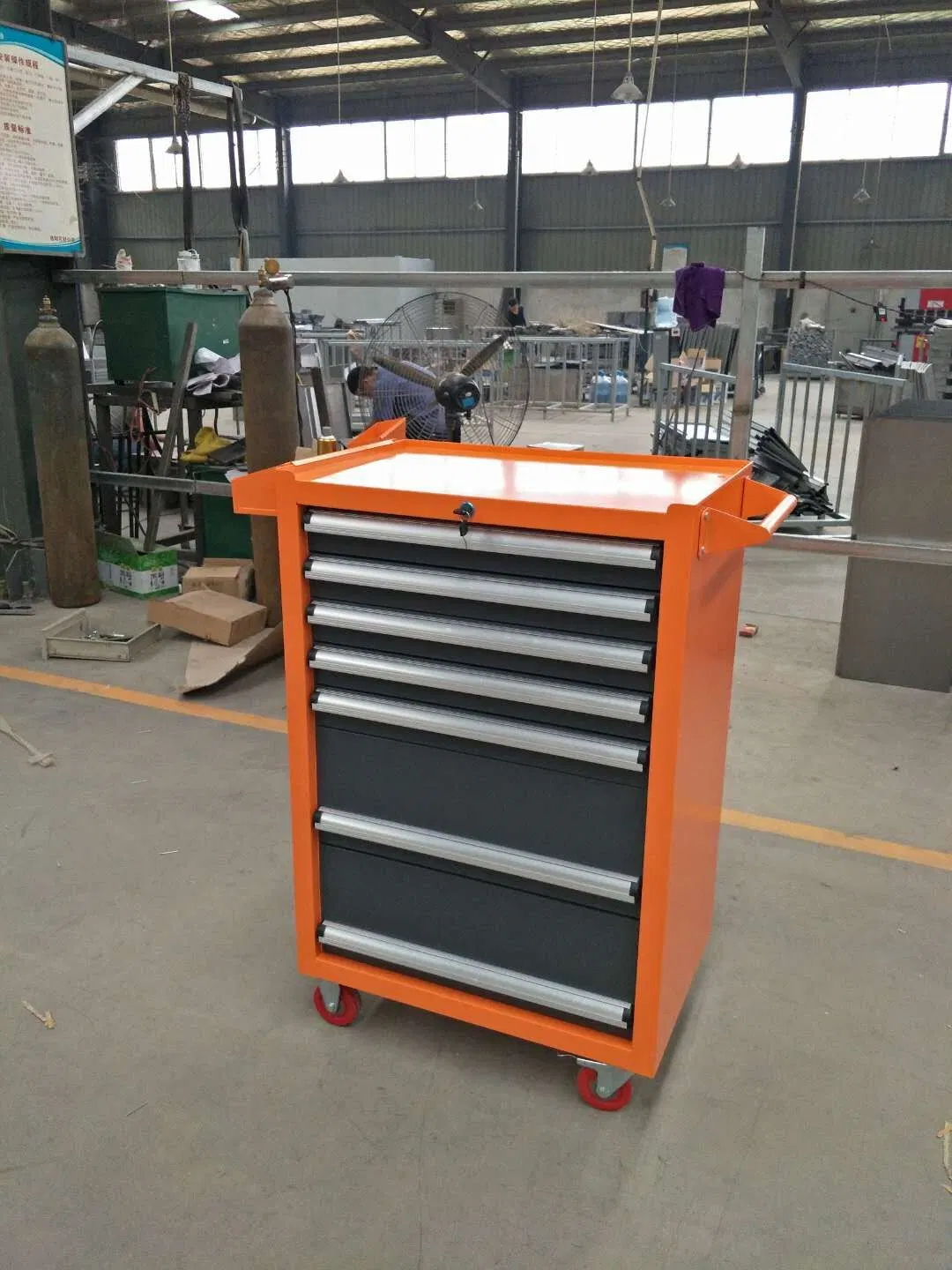 New Designed Mobile 5 Drawers Tool Cabinet/Tool Box/Tool Trolley with Handle
