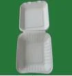 Disposable Biodegradable Bagasse Paper Pulp 450ml Food Container