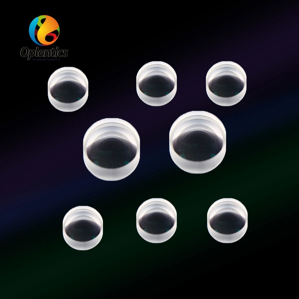 Optics Vis-Ext Coated/Visible Broadband Anti-Reflection Coating Optical Plano-Convex Lenses