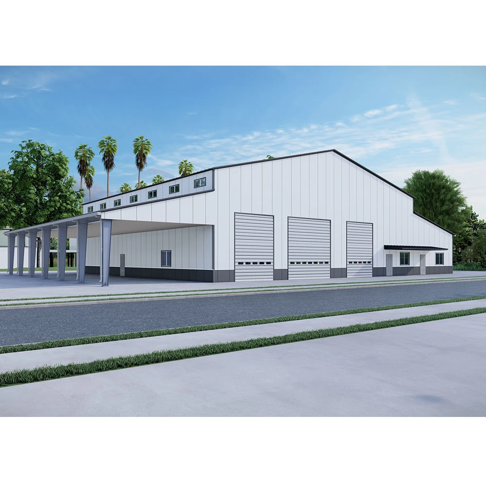 Shopping Mall Hangar Prefabricated Building Steel Structure Price