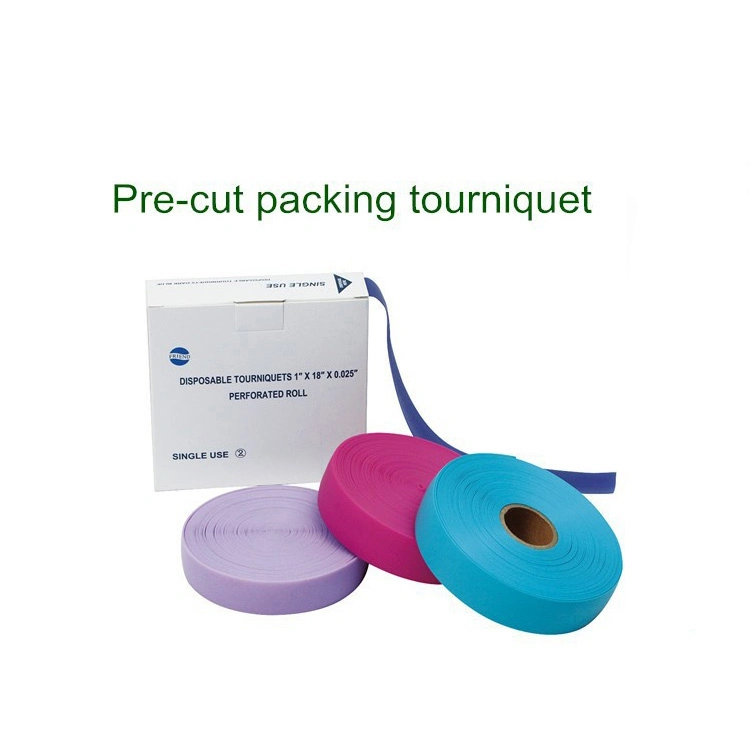 Disposable Latex-Free Elastic Tourniquet with Competitive Price