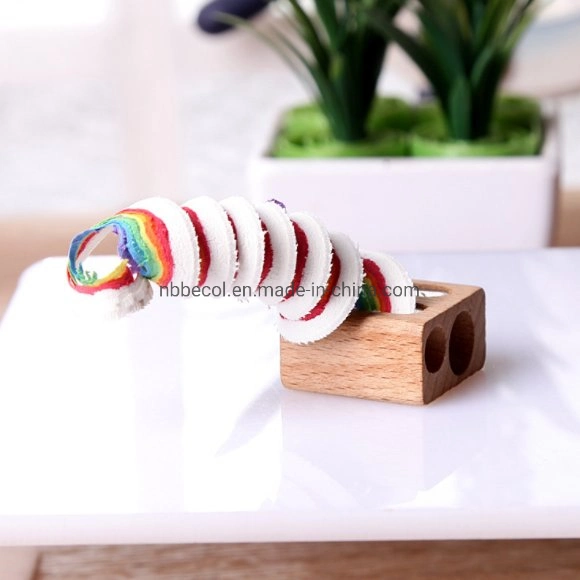 Promotional 7 Inches Rainbow Paper Pencil with Color Pencil Paper Box Package