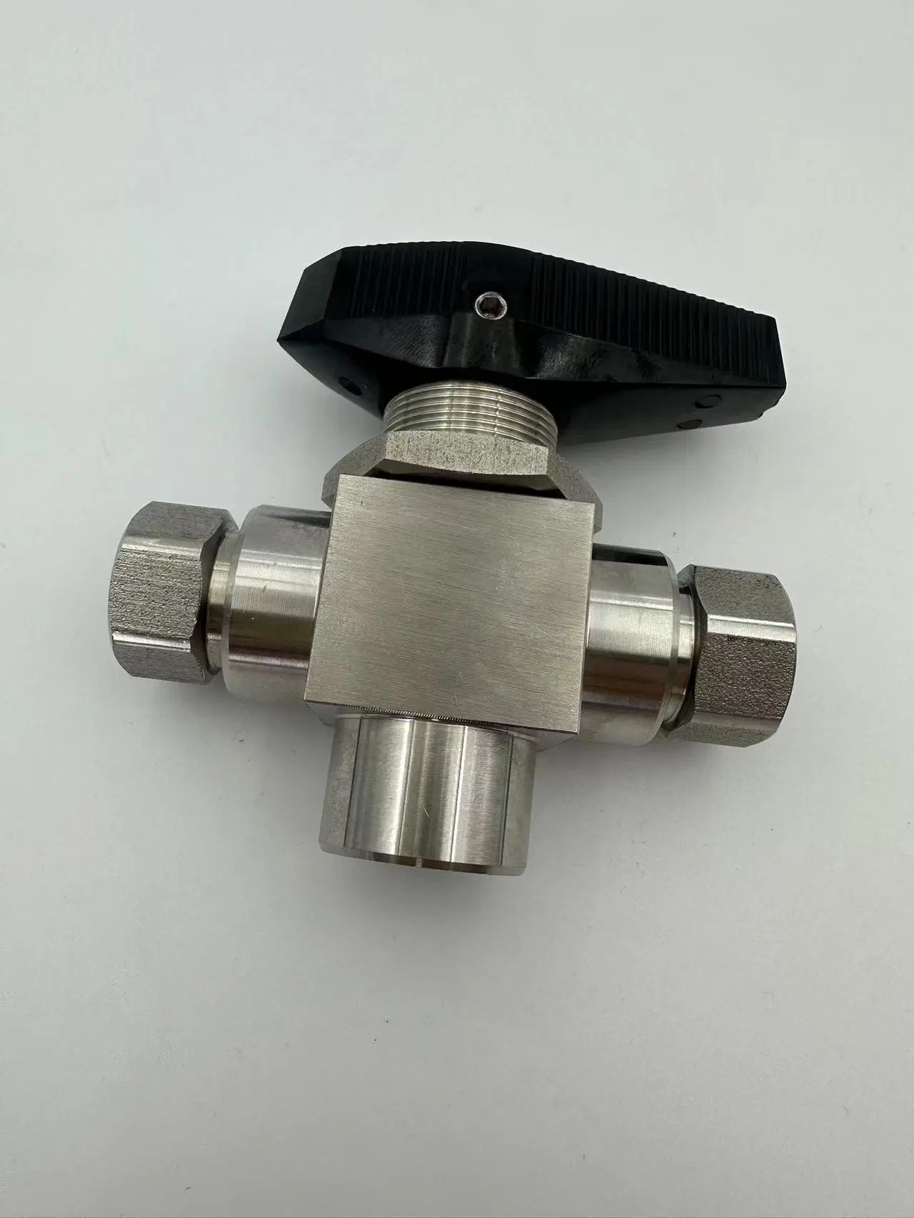 3 Way Swagelok Type High Pressure Ball Valve SS316 6000psi Instrument CNG Ball Valve