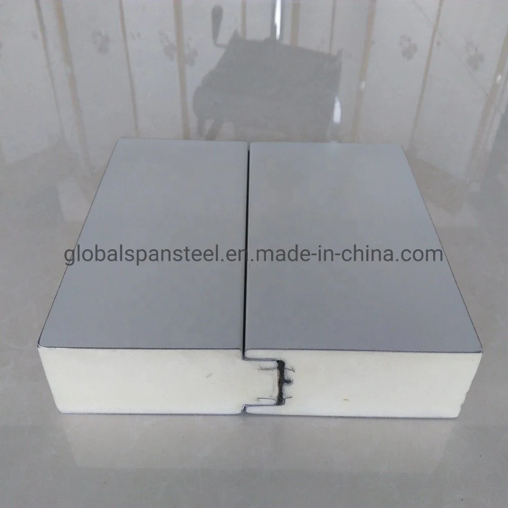 Construction Material Easy Installed Metal EPS Sandwich Wall and Ceiling Panel for Cleanroom